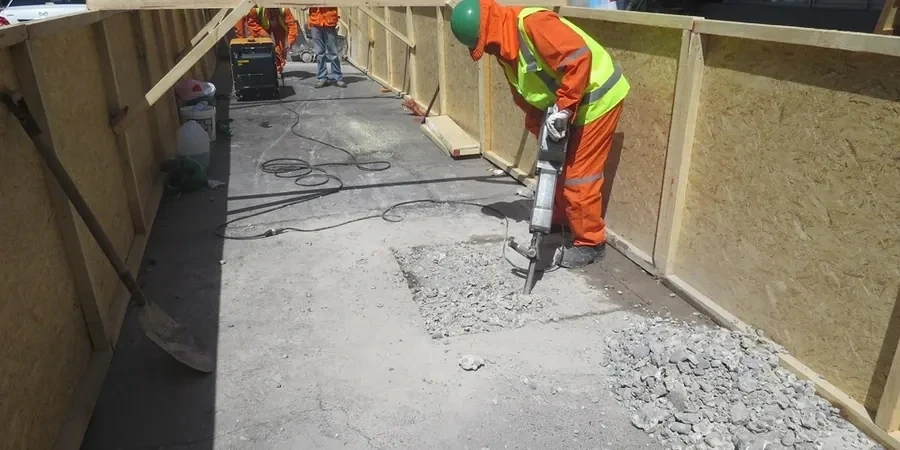 Calicatas exploratorias en Calama: caracterización directa del subsuelo desértico